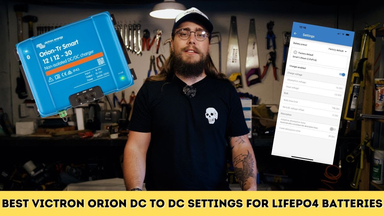 Лучшие настройки преобразователя постоянного тока Victron Orion для аккумуляторов LiFePO4