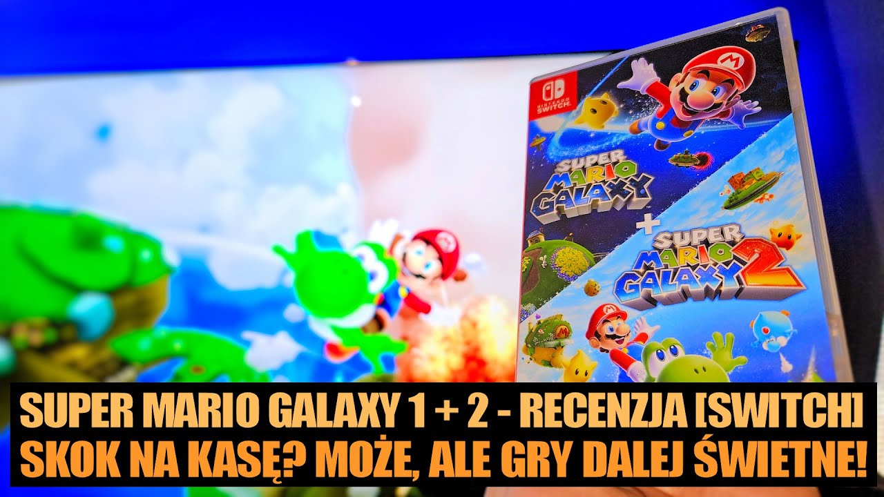 SUPER MARIO GALAXY 1 + 2 - recenzja (Switch / Switch 2) - skok na kasę? Może, ale gry dalej świetne!