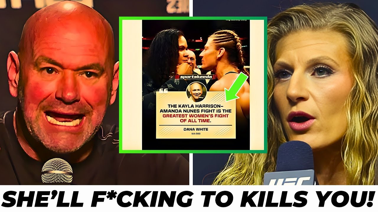Dana White Sends F*cking Brutal Warning to Kayla About Amanda Nunes - She'LL FCKING KILL IN 1 ROUND!