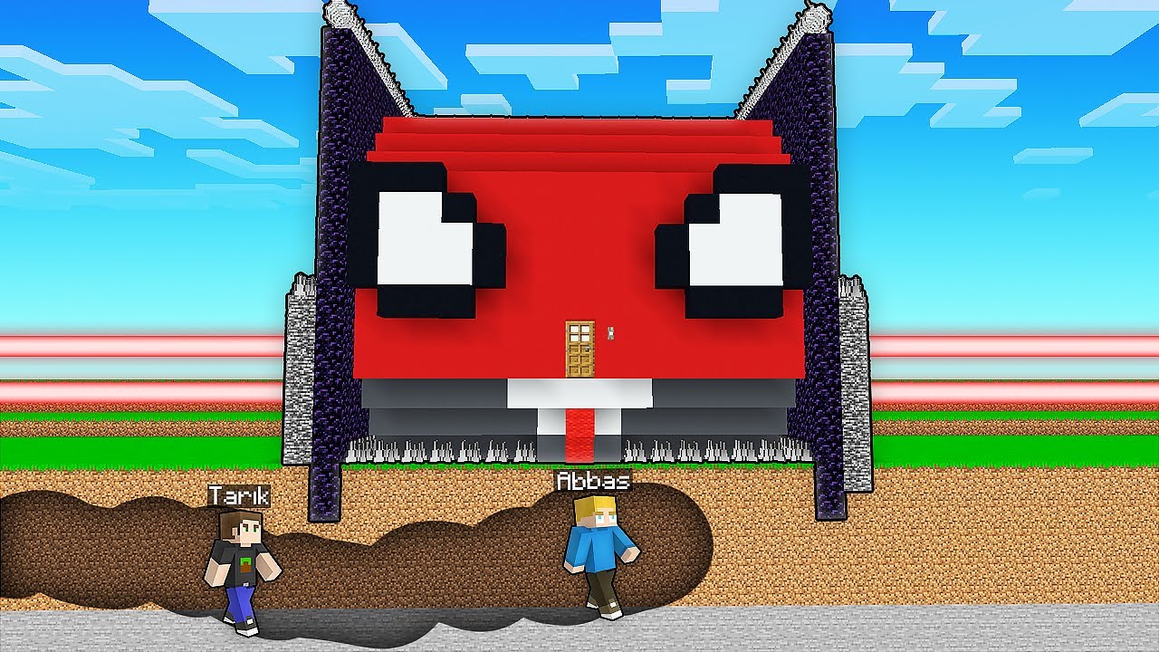 TARIK VE ABBAS G&Uuml;VENLİ EVİME GİREMEZ - Minecraft