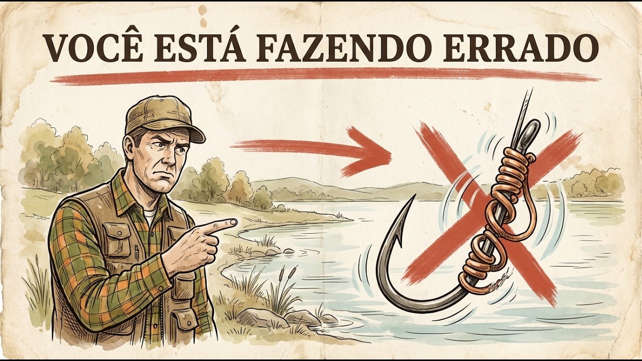 Os 5 erros com fio de cobre que arruinam sua pescaria — e as soluções não custam NADA
