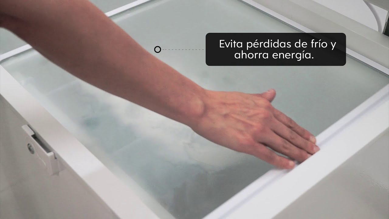 Congeladora Tapa Vidrio MOD 2