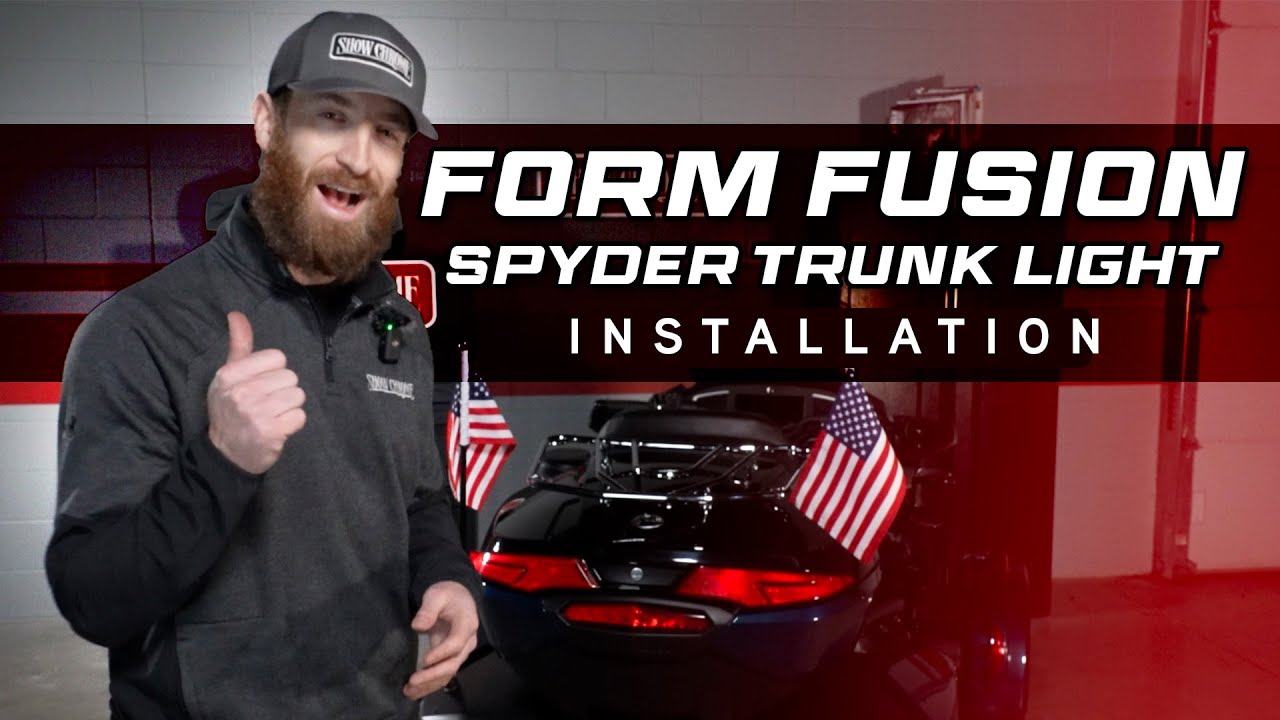 Инструкция по установке фонаря багажника Form Fusion Spyder