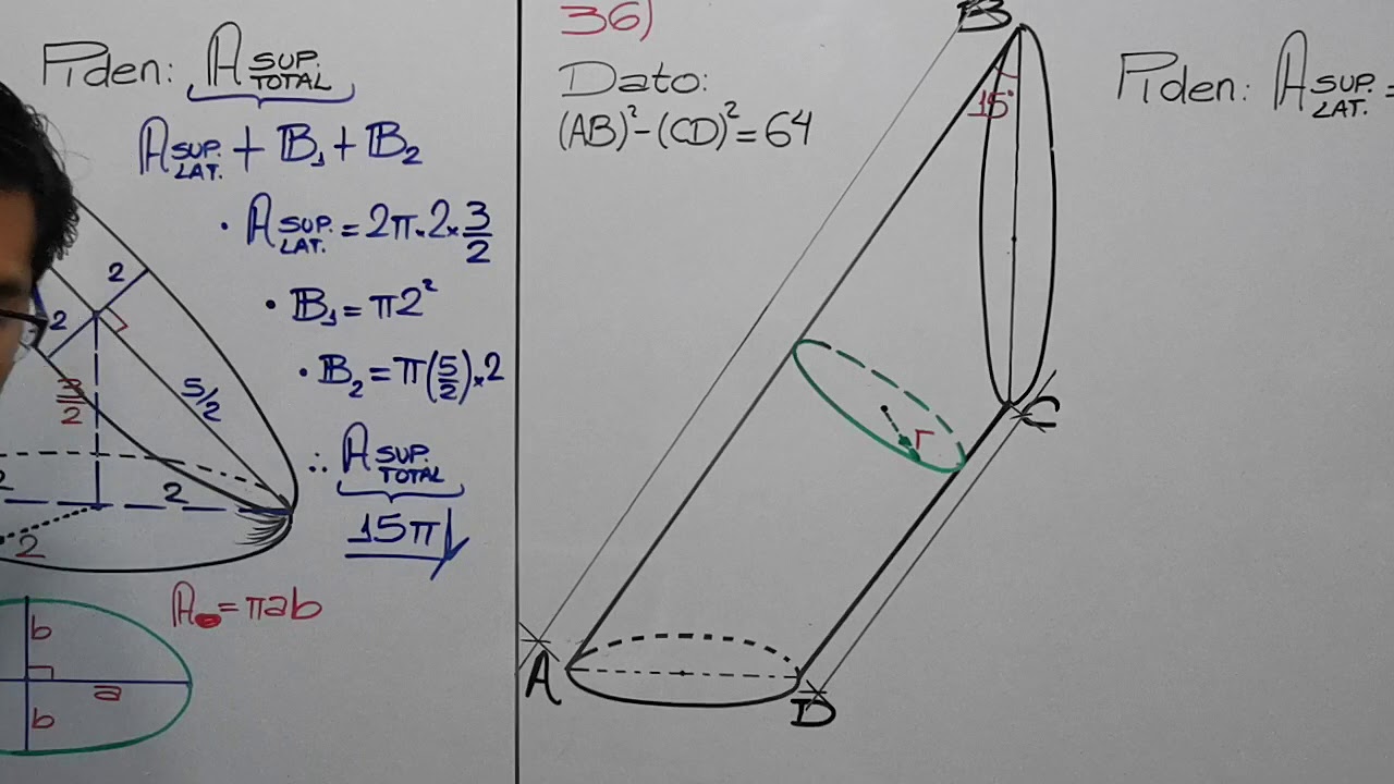 Problemas de tronco de cilindro