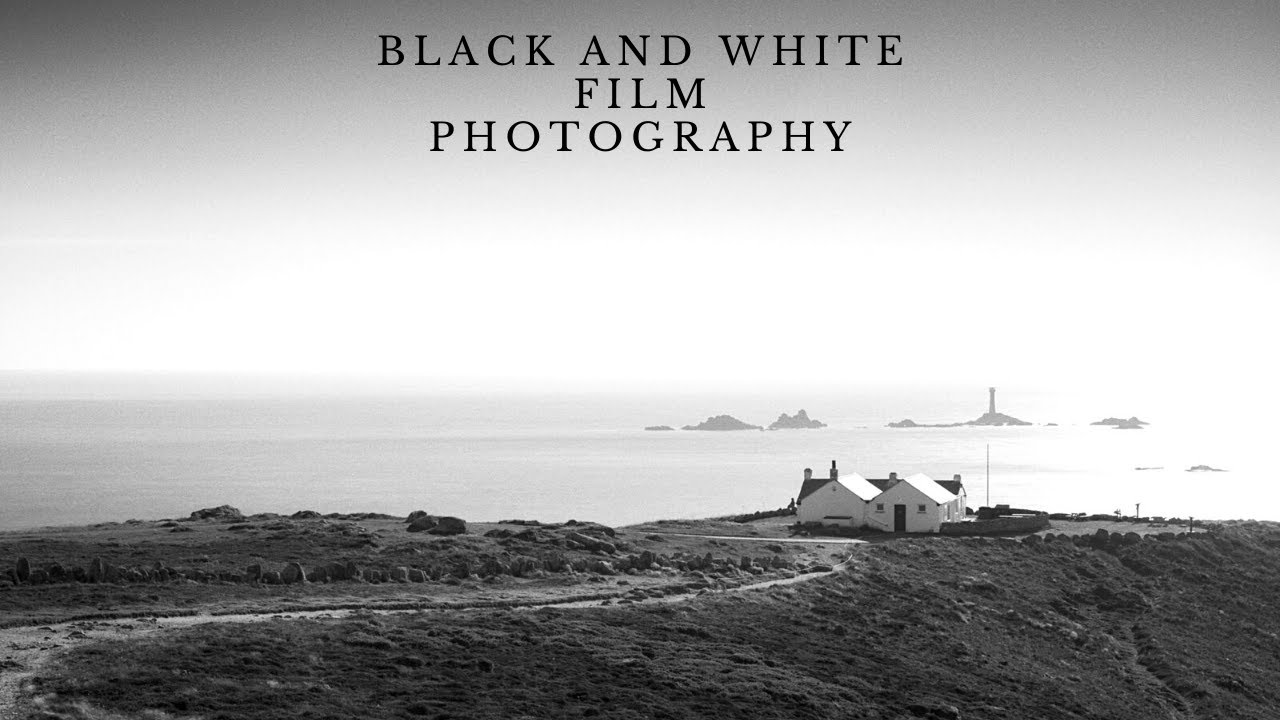 Black and white film photography in Cornwall.