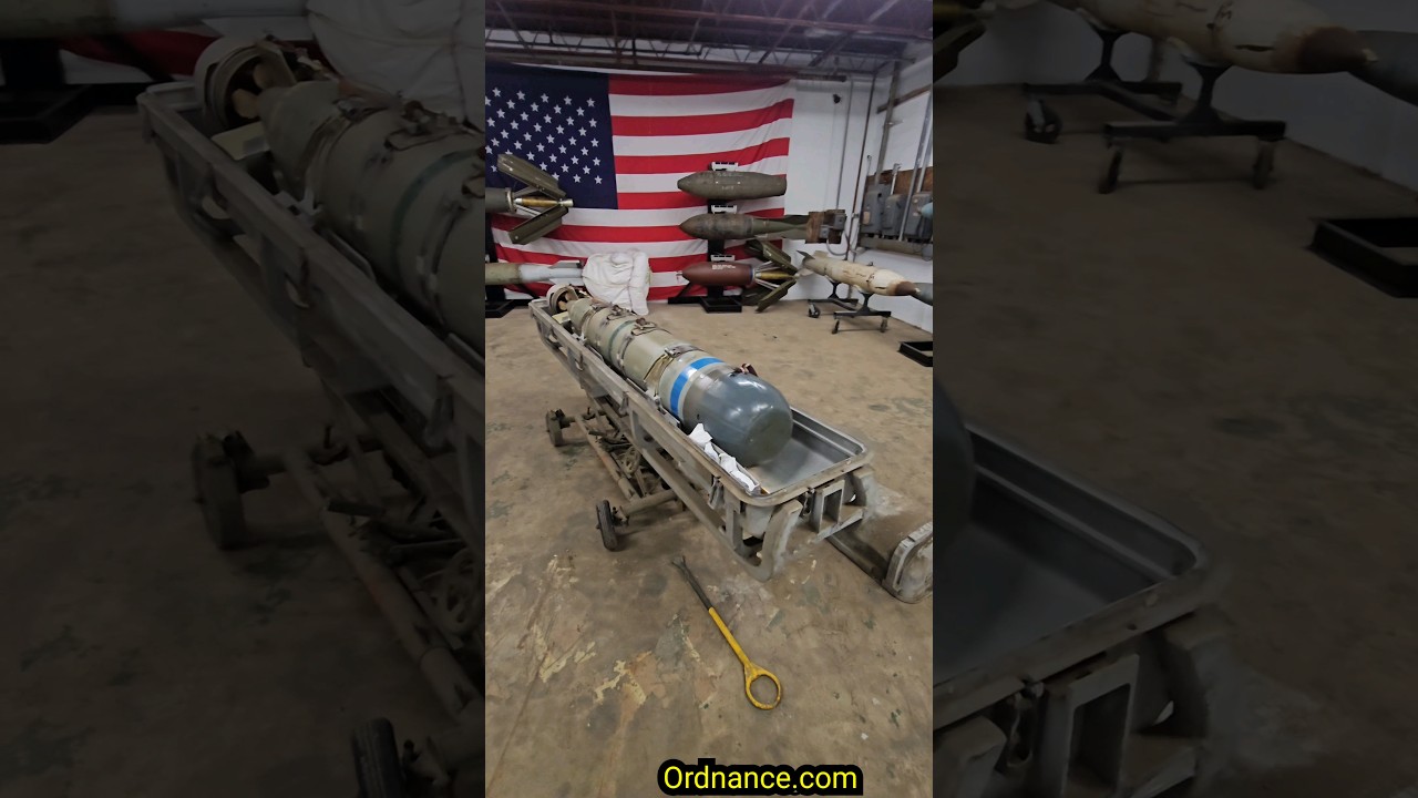 Air Dropped Anti-Submarine Mark 46 Torpedo #military #army #ordnance #aviation
