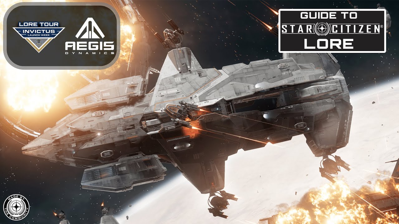Star Citizen Invictus | Lore Tour - Aegis Dynamics