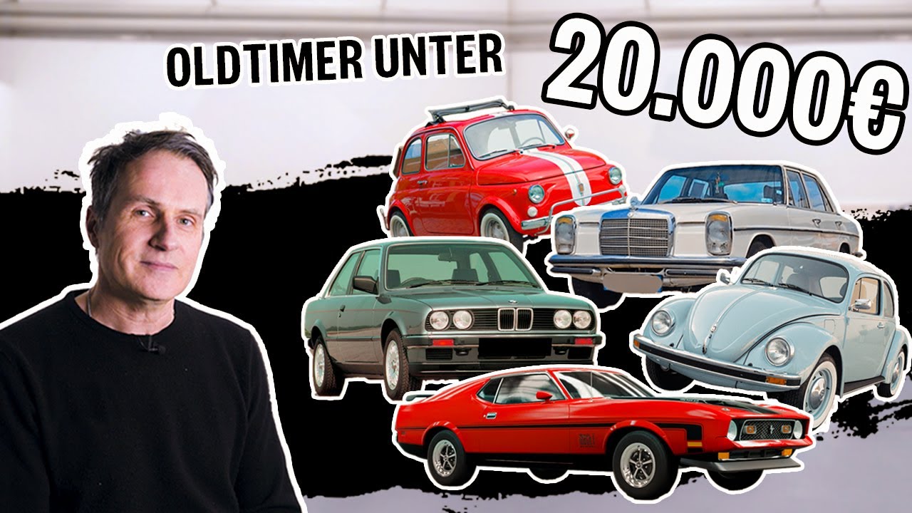 5 Oldtimer unter 20.000 € | Mercedes, Ford Mustang, Fiat 500, VW Käfer, BMW | Krieg Classic Cars