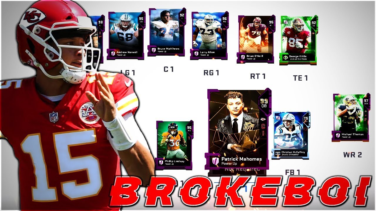 The B R O K E B O I  Squad Builder! Madden 19 Ultimate Team