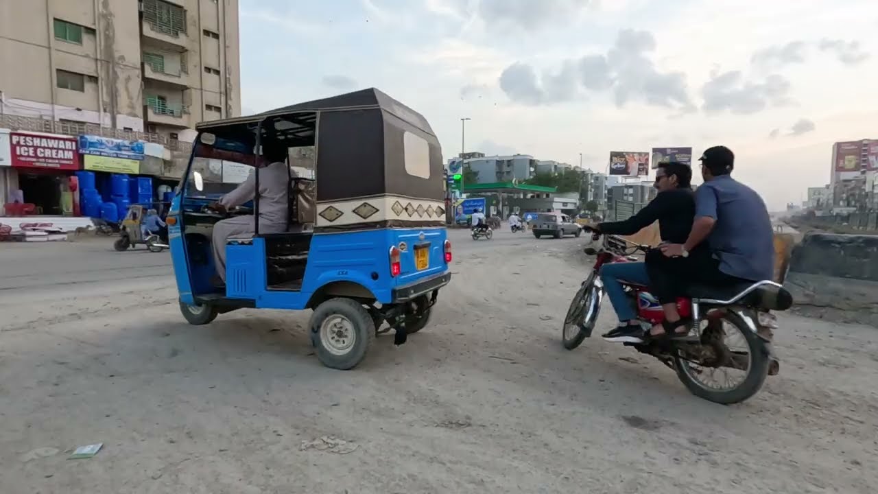 University Road to Askari Road | POV Bike Ride