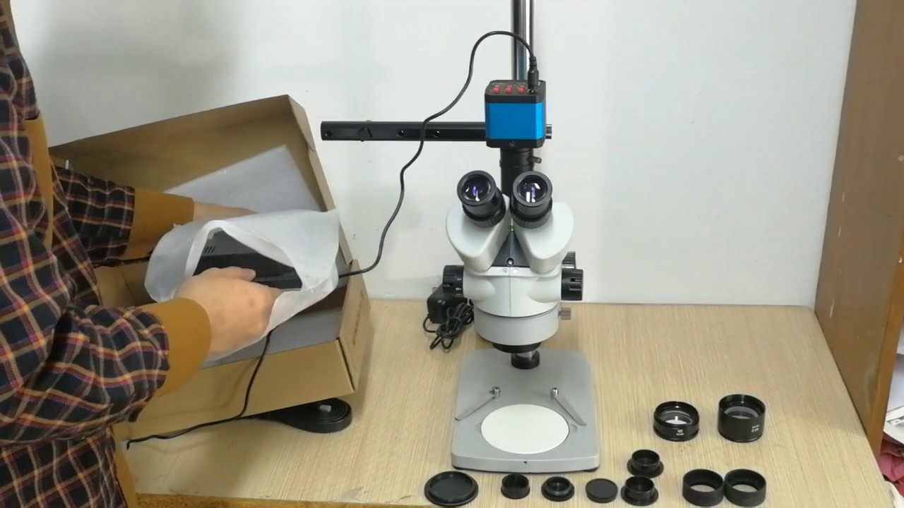 LAPSUN  - 14MP 1080P Trinocular Microscope Camera Synchronous Output