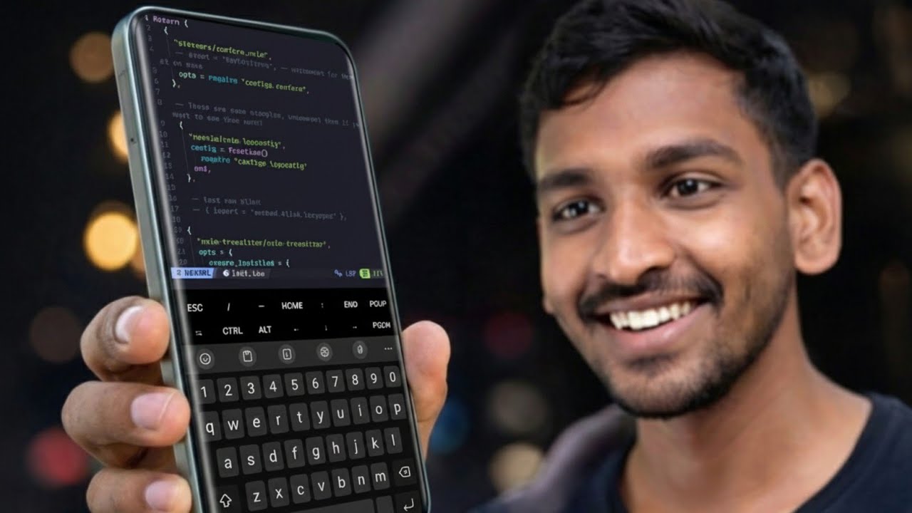 The perfect editor for python on Android (Neovim with python)