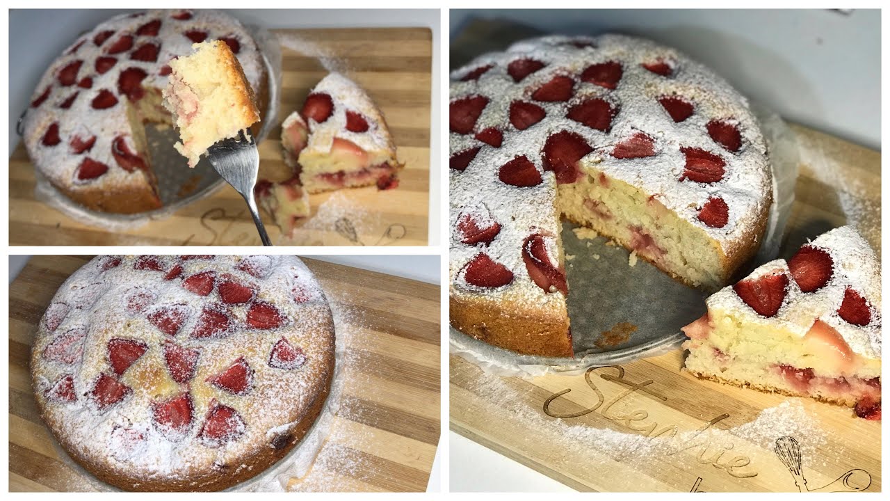 ببيضتين و كوب لبن اعملي اطيب كاتو فريز - وصفة بكلفة اقتصادية جداً - Strawberry Cake
