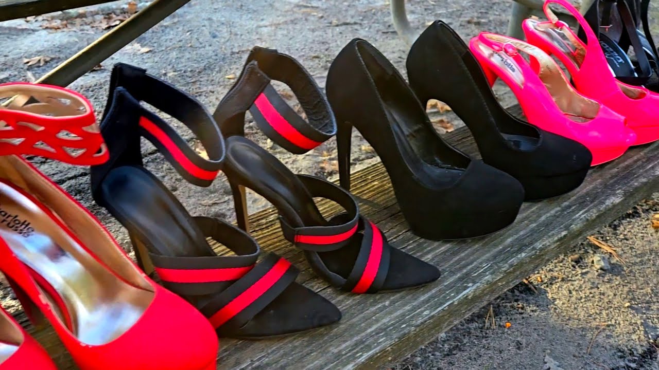Heel Try On 👠 | Walking & Tapping | ASMR 🔊 | Dangle
