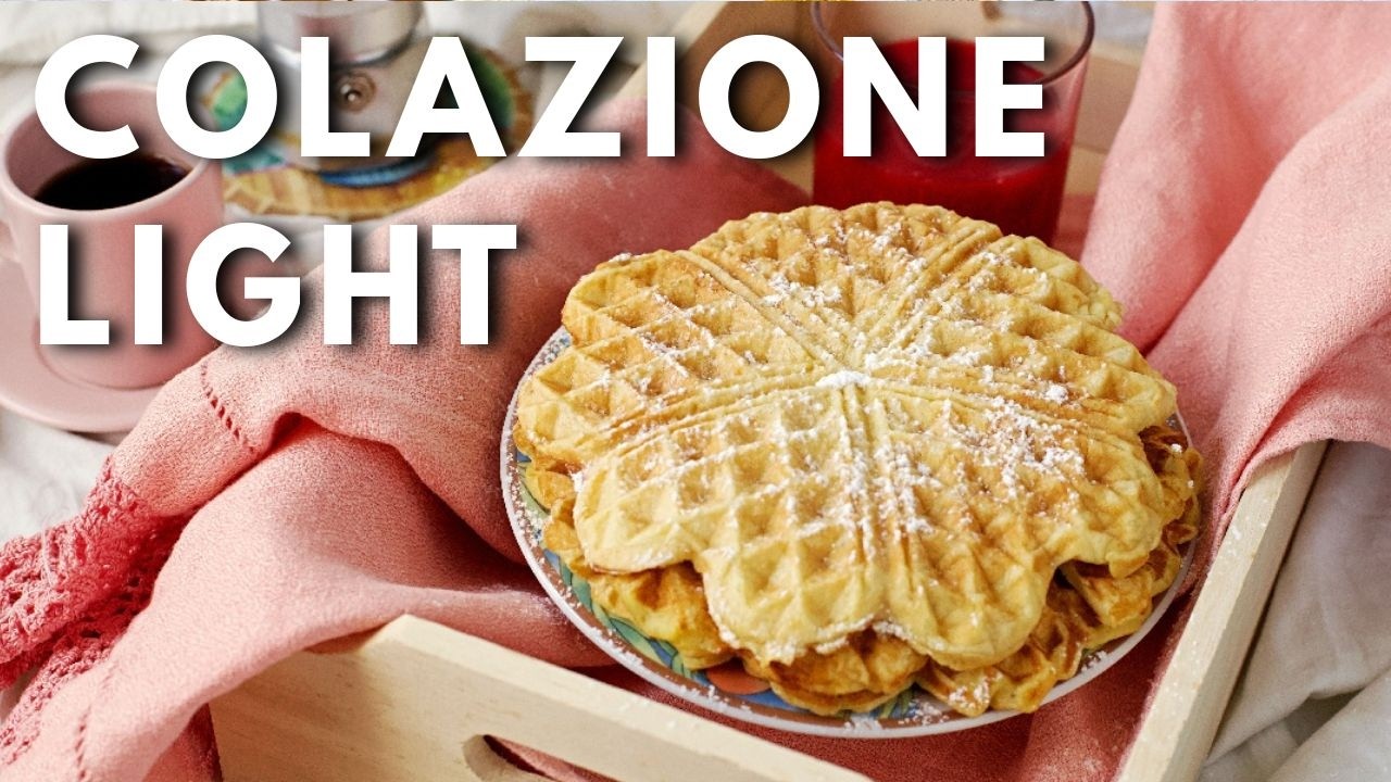 WAFFLE ALLA BANANA LIGHT SENZA ZUCCHERO || Ricetta facilissima!
