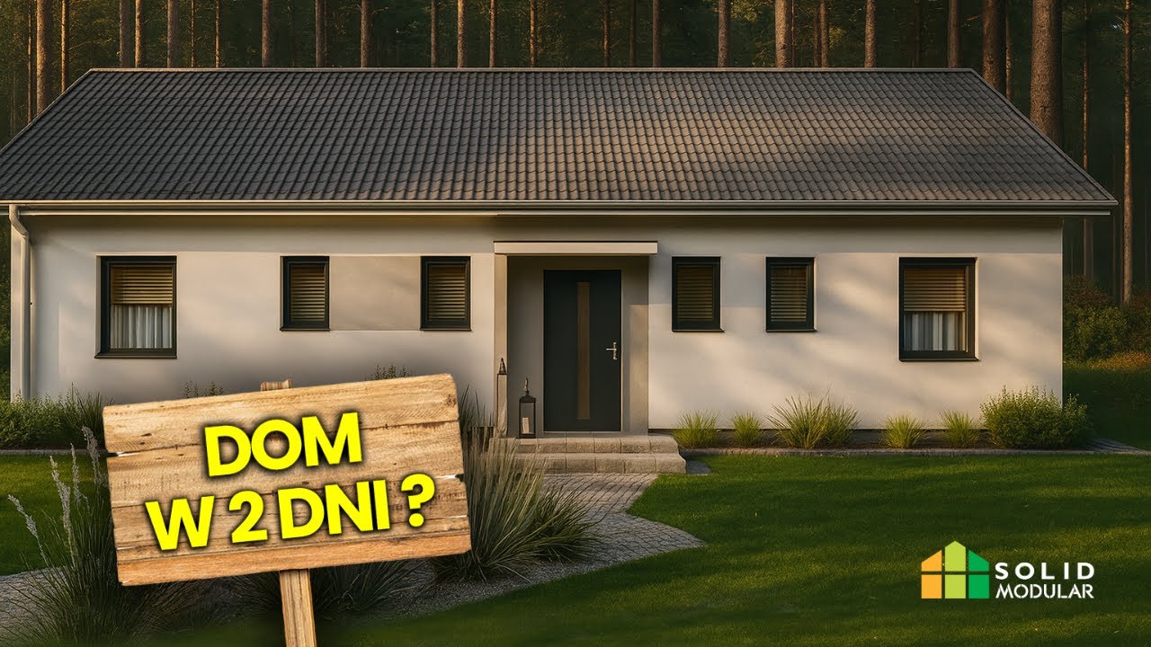 Już od 282 000 zł! | ZOBACZ GOTOWY DOM MODUŁOWY SM 105