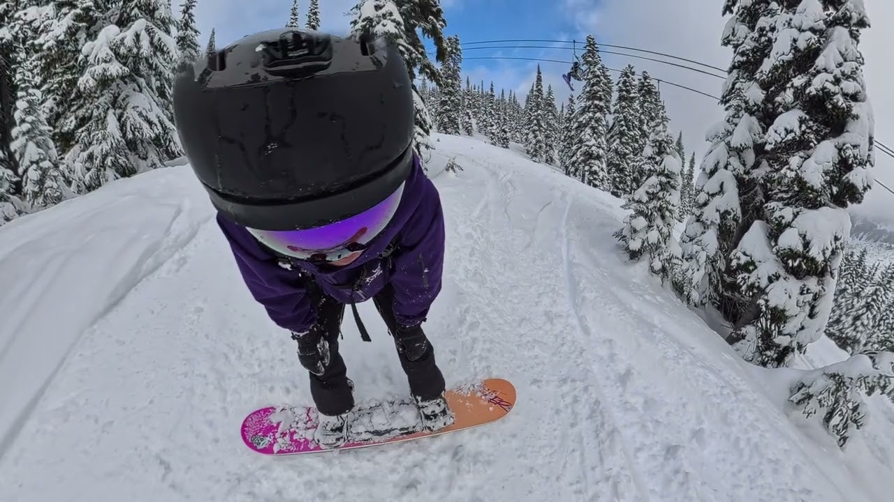 25/26 Day 09 Run 09 Stevens Pass Snowboarding January