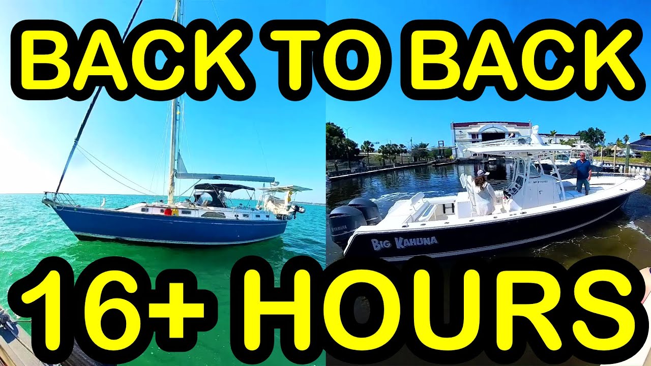 Trapped on the Water: The Day That Wouldn’t End. 2 Tows 16+ Hours | Tow 31ft Regulator & 43ft Morgan