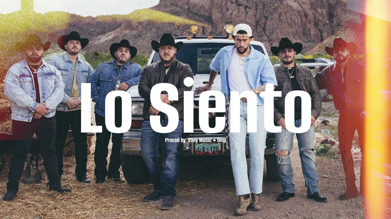 LO SIENTO | Instrumental Reggaeton | Grupo Frontera x Bad Bunny Type Beat 2023