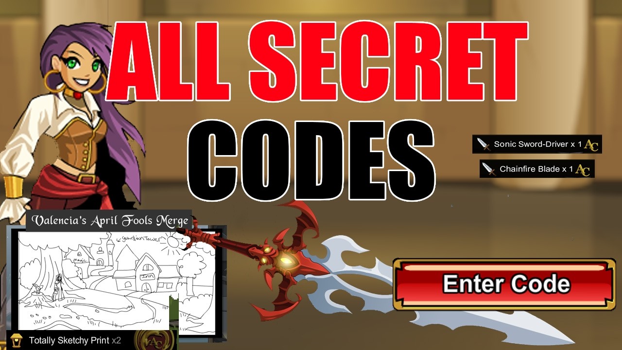 AQW: ВСЕ 14 секретных кодов! 2026 и далее | Включая поиск секретного слияния Валенсии