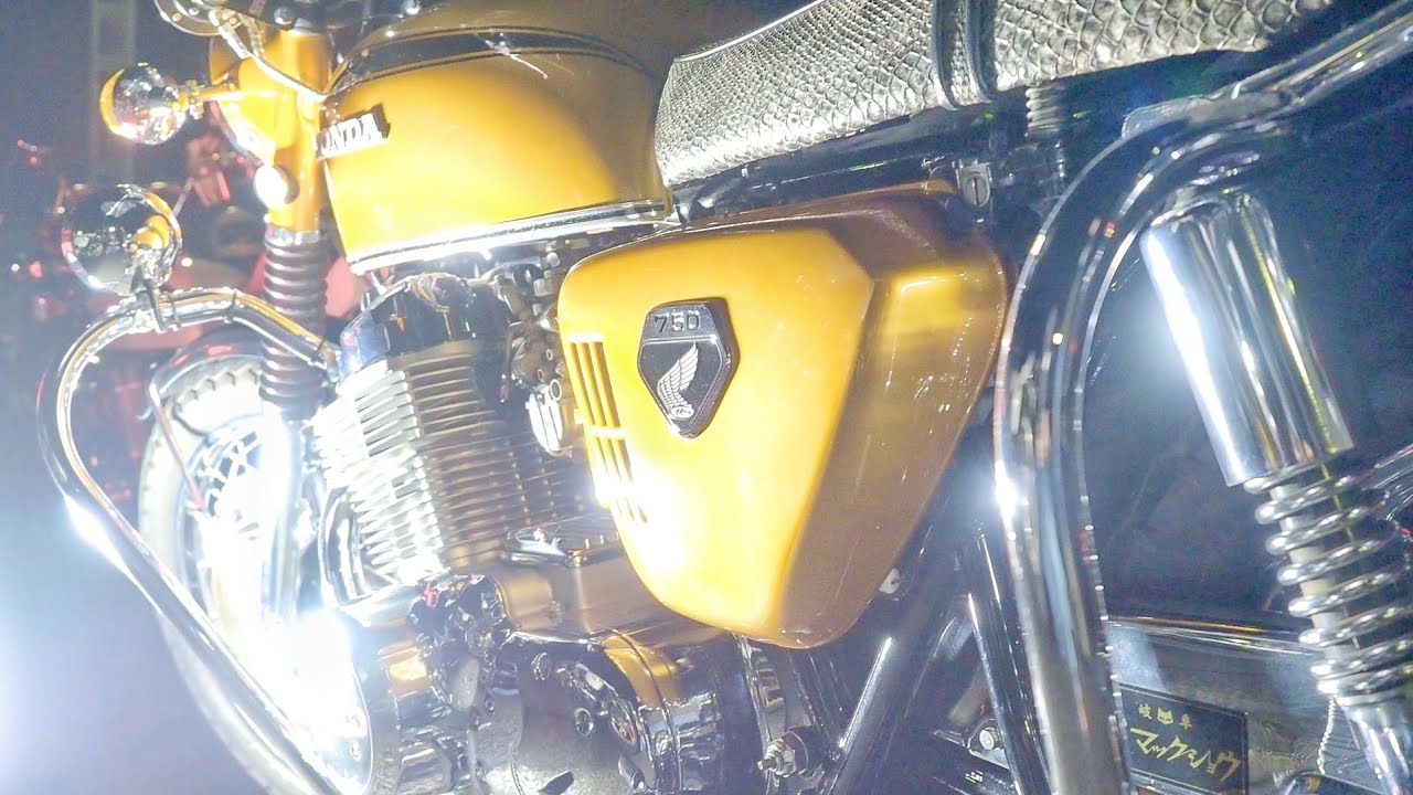 HONDA CB750 FOUR NODナイトミーティング❗ いろんなカスタム車輌をご紹介‼️