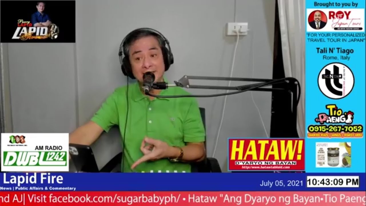 BONG GO, MAY PALUSOT SA IBINULGAR NI TRILLANES NA BILYON-BILYONG ANOMALYA!! (LAPID FIRE, 07-05-21)