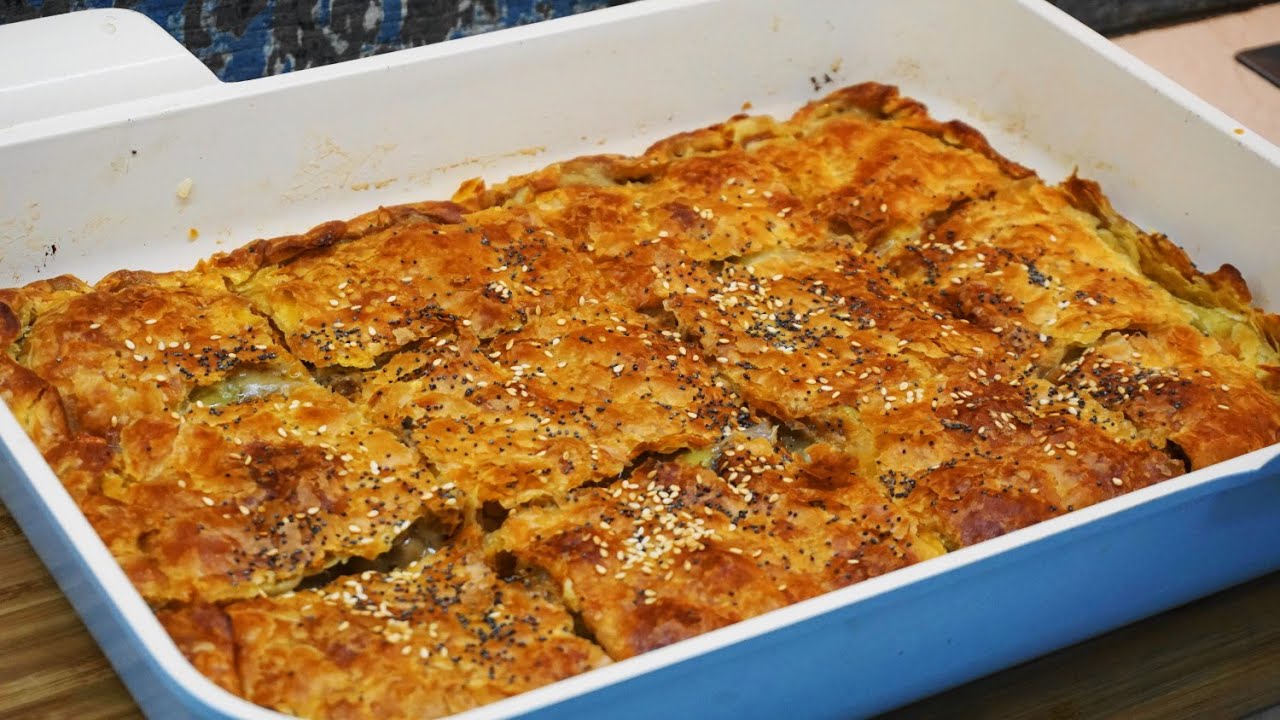 Μανιταρόπιτα νηστίσιμη φανταστική! - Vegan mushroom pie | Greek Cooking by Katerina