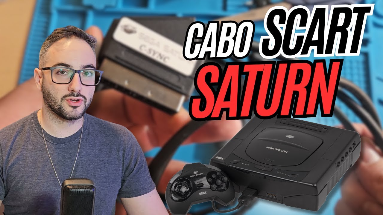 Fiz o melhor cabo SCART para Sega Saturn (blindado + restaurado!)