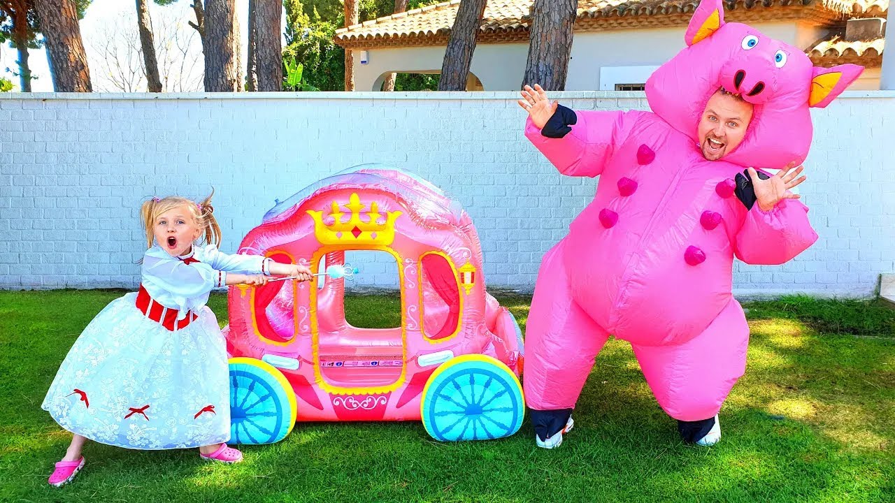 Алиса и её фокусы с папой