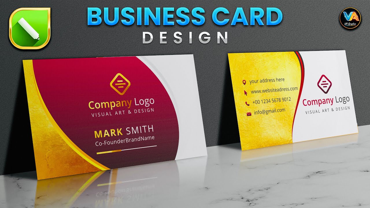 Professional Business Card Design in CorelDRAW | Modern Visiting Card Design Tutorial 2026