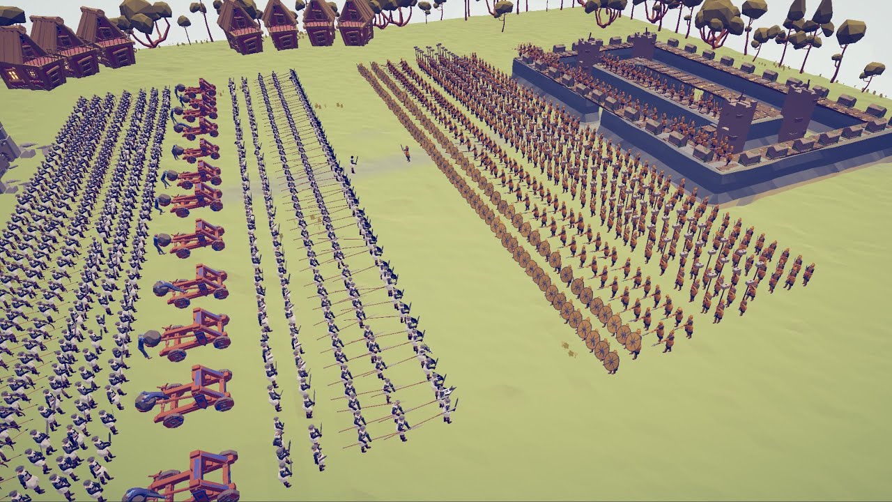 СРЕДНЕВЕКОВАЯ АРМИЯ против РЫЦАРСКОЙ АРМИИ — Totally Accurate Battle Simulator ВКЛАДЫШИ