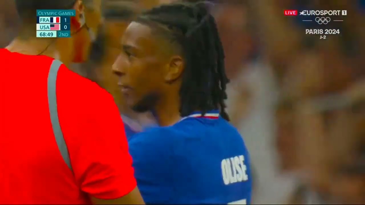 FRANCE 3-0 USA OLYMPICS HIGHLIGHTS ⚽️⚽️⚽️ #olympics #FRANCEVSUSA #highlights #viralvideo