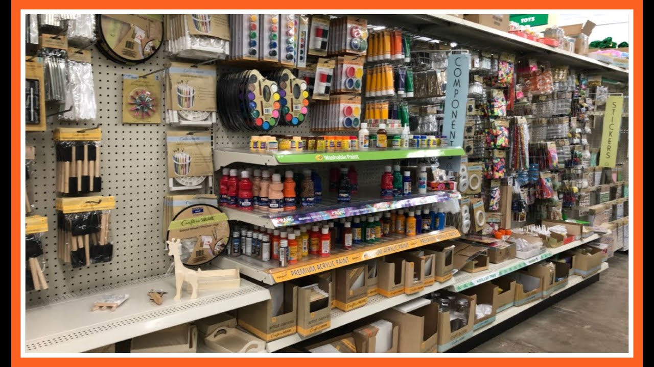 Shop With Me Crafts At The Dollar Tree!