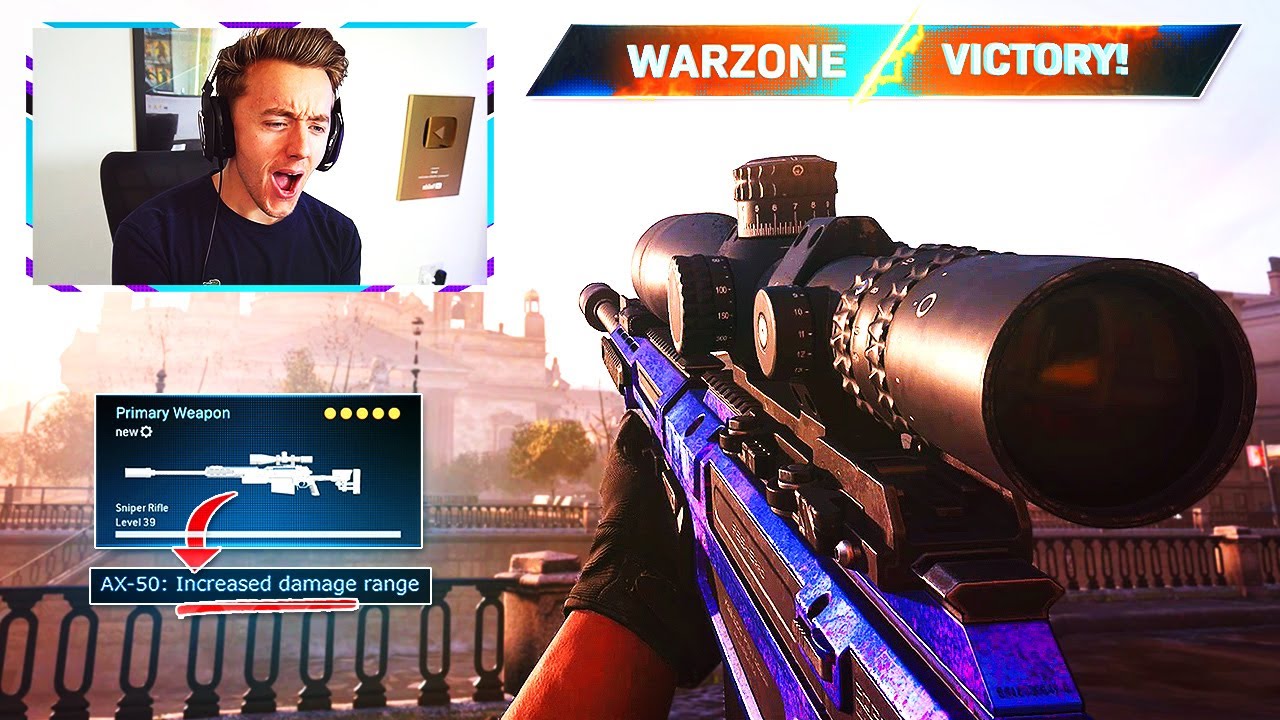 The AX50 got BUFFED.. now it INSTA KILLS!! (Modern Warfare Warzone)