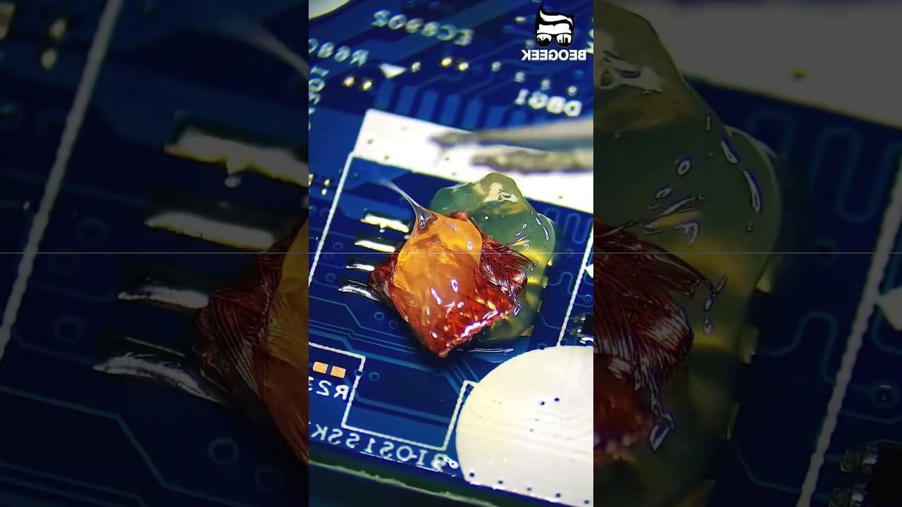 Circuit Repair ASMR | Relaxing Soldering Sounds #1 replace IC SOP 8