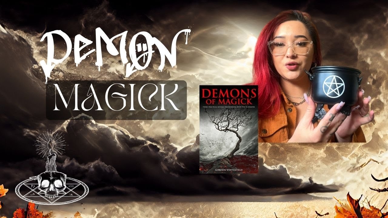 DEMONS of MAGICK by Gordon Winterfield my journey with this book so far ...