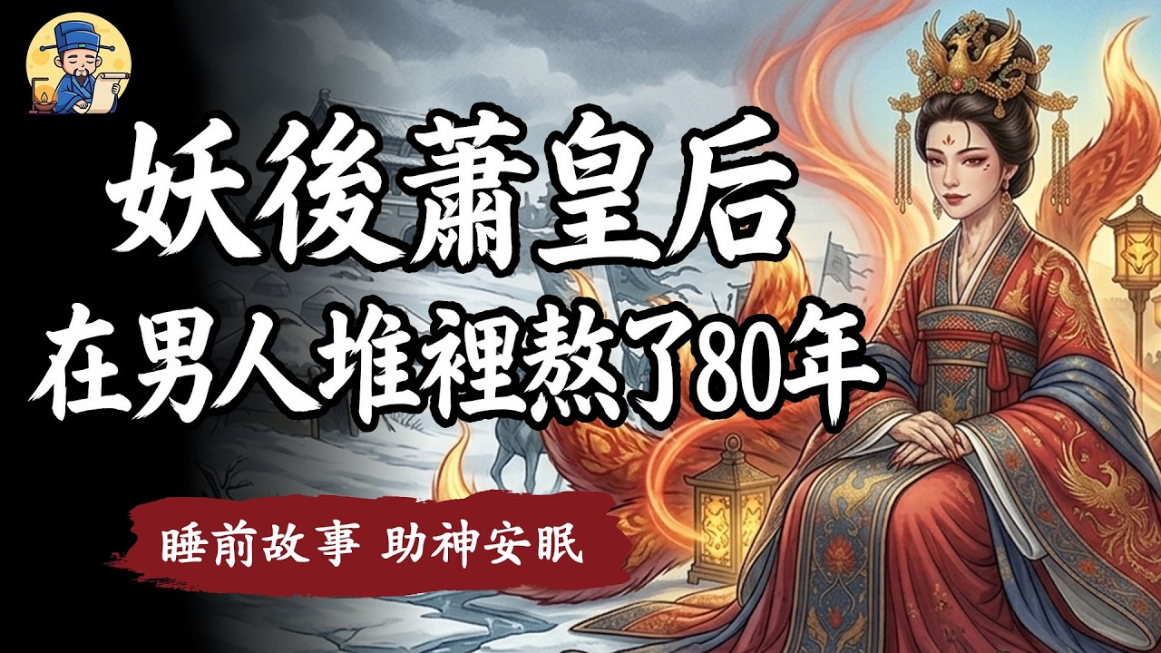半生女俘，歷經三朝！大隋蕭皇后：在男人堆裡熬了80年，看透榮辱後為何能尊嚴地老去？ | 睡前故事，安神助眠