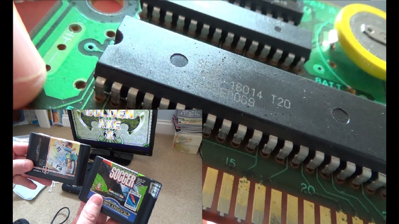 Trying to FIX 2x Faulty SEGA Mega Drive Games (Genesis)