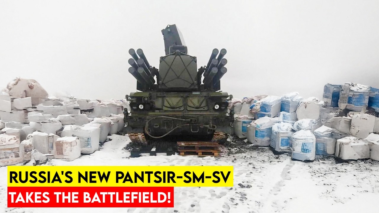 Kursk&rsquo;s Unstoppable Defense: Russia&rsquo;s New Pantsir-SM-SV Hits the Frontlines!