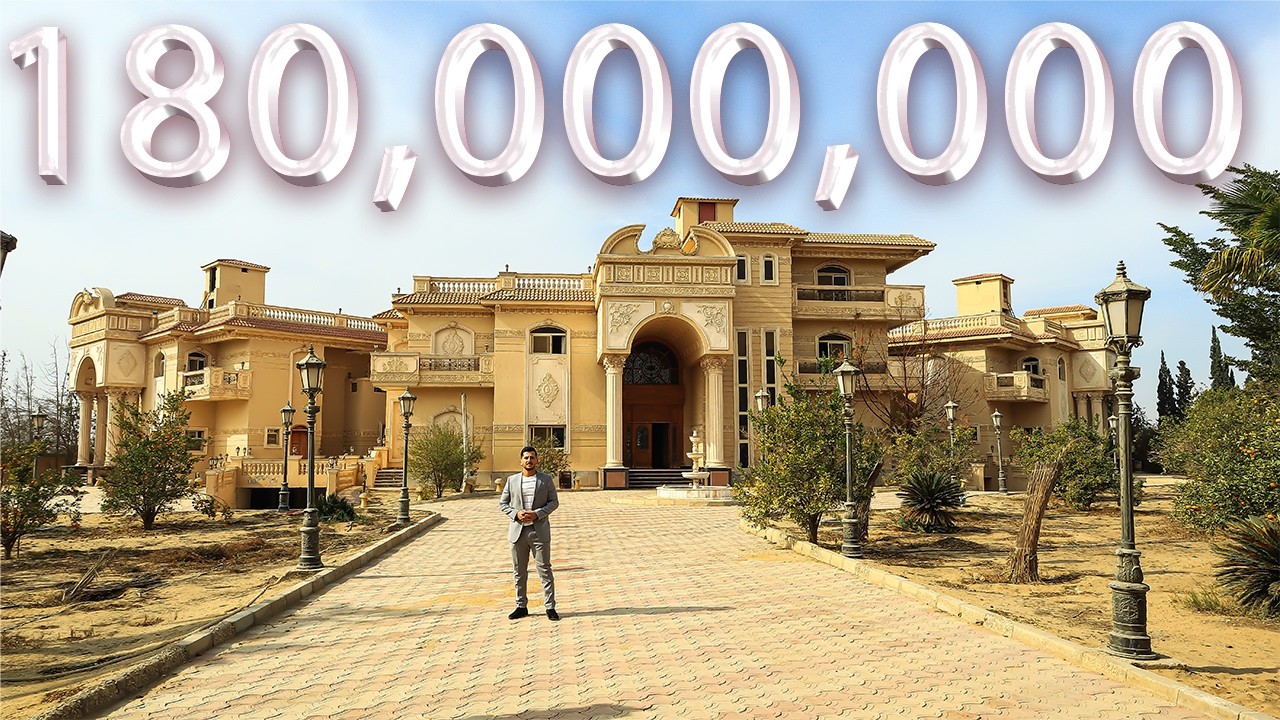 Inside Cairo’s Most Expensive Palace ($3.6M) | هل يستحق 180 مليون؟