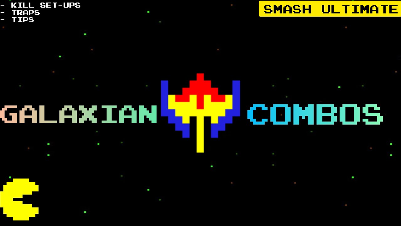 (SSBU) PAC-MAN Galaxian Combos