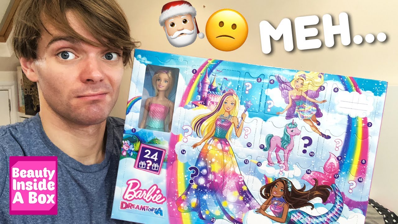 Opening NEW Barbie 2020 Advent Calendar Unboxing Review