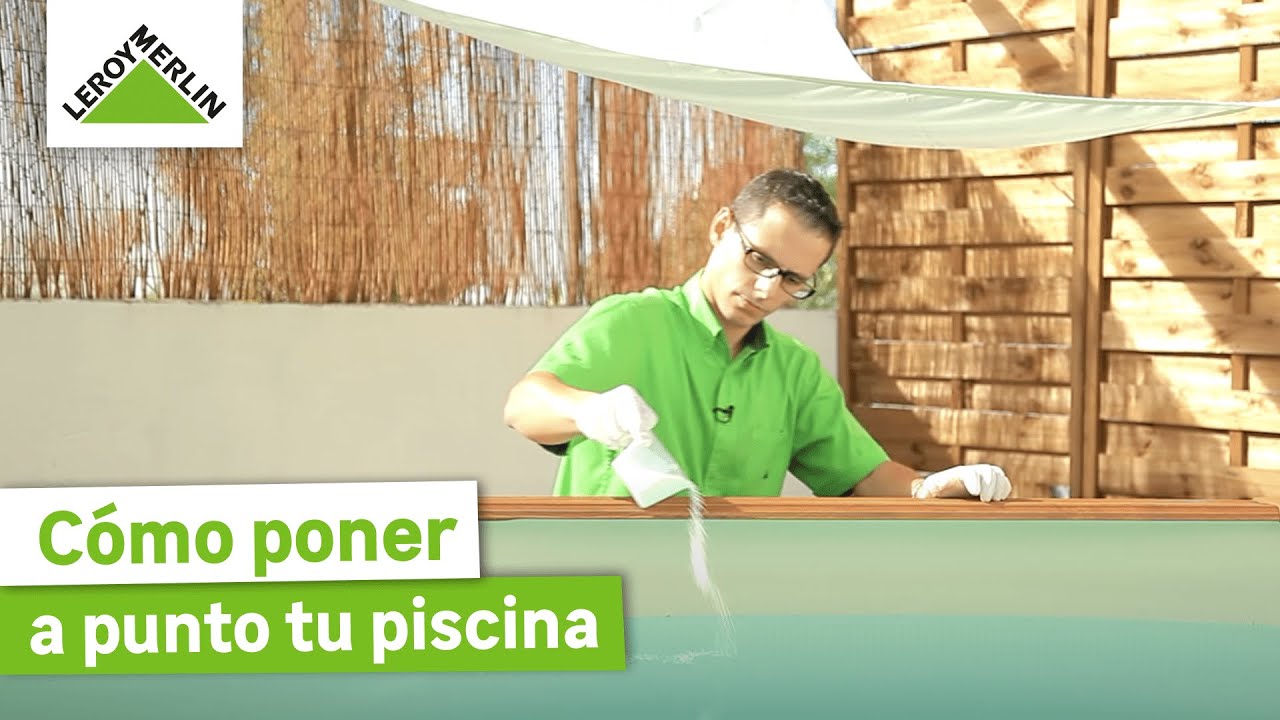 Mantenimiento y preparación de piscinas | LEROY MERLIN