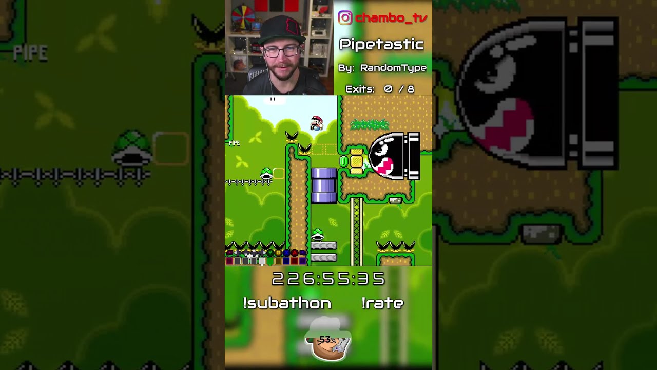 SUBATHON DAY 7 || Super Mario World Kaizo || 10K Sub Goal