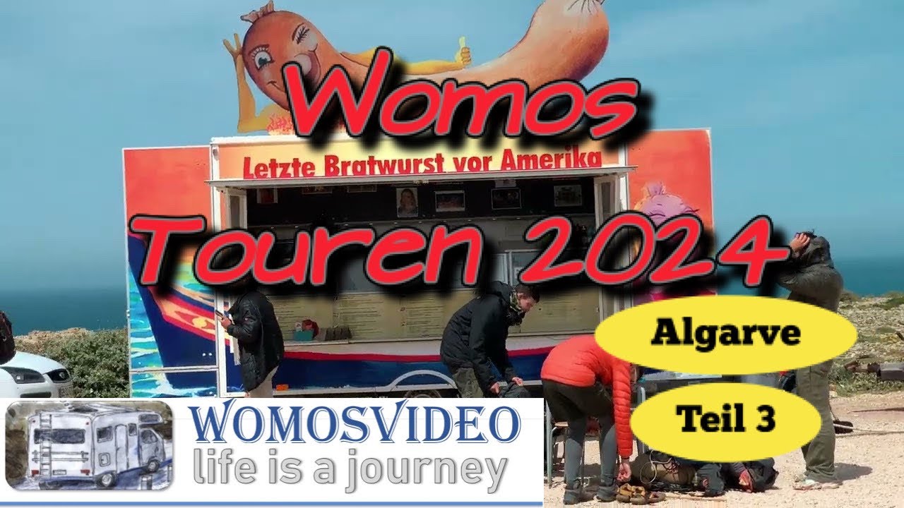 Meine Touren 2024. Teil 3. Algarve. Schöne Orte und Strände im Süden Portugals.