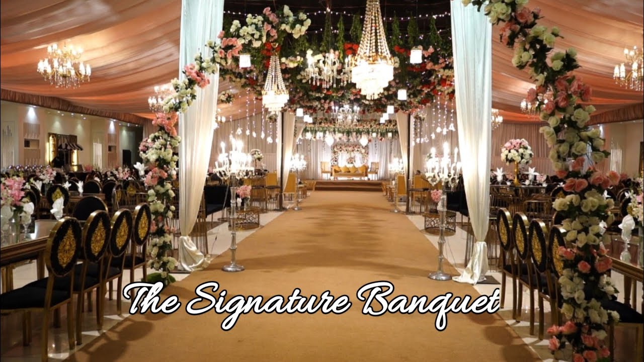 Signature Banquet Karachi | Luxury Wedding & Event Hall | Karachi Wedding Venues