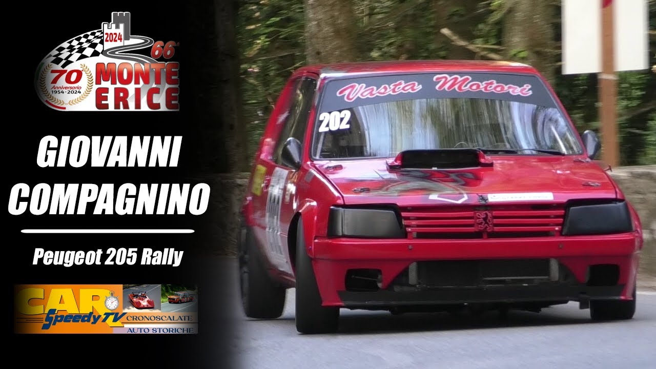 Monte Erice 2024 || Giovanni Compagnino || Peugeot 205 Rally