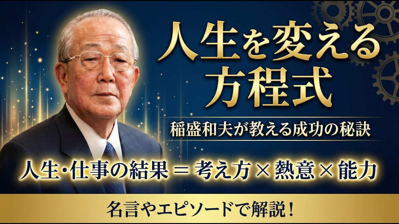 人生を変える方程式：稲盛和夫が教える成功の秘訣