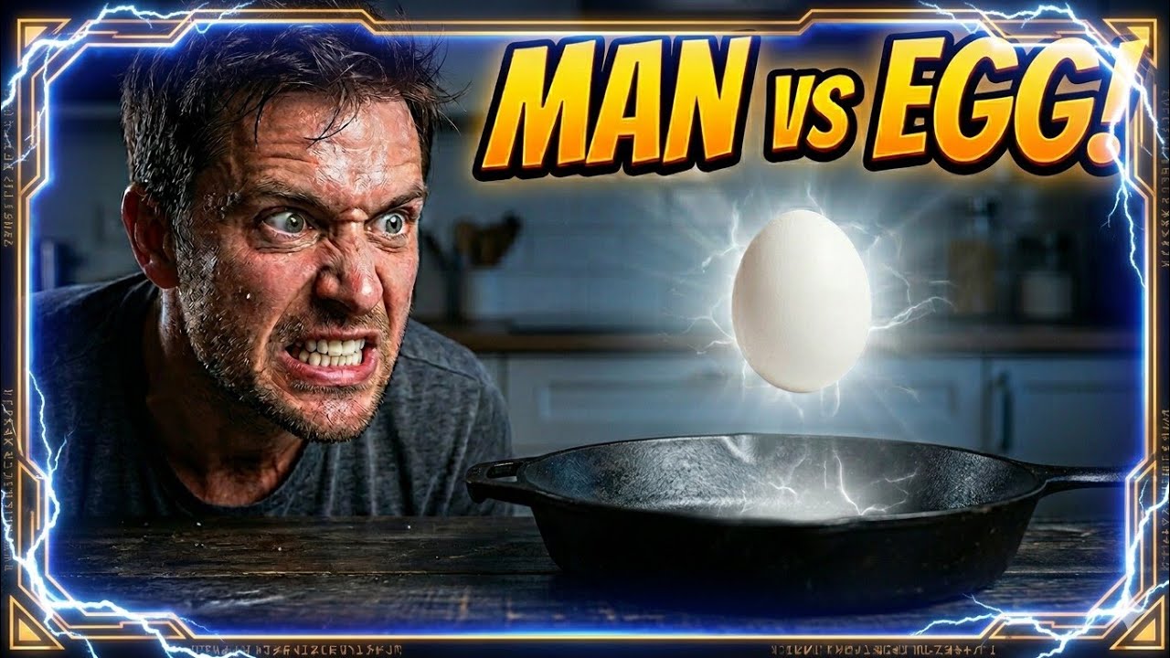 Can a Total Beginner Cook an Egg Without Burning the House Down?