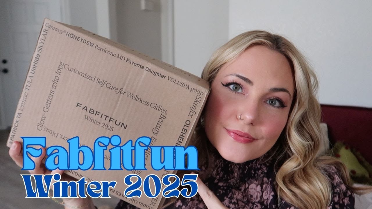 Распаковка коллекции FabFitFun Winter 2025!! 